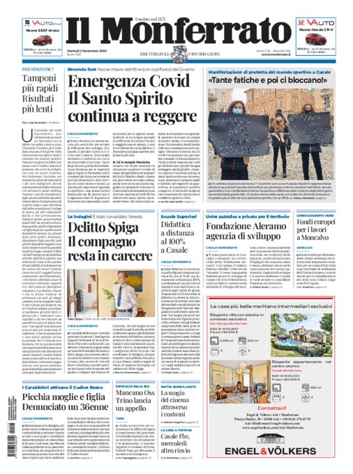 Il Monferrato - Edizione 82 del 03/11/2020